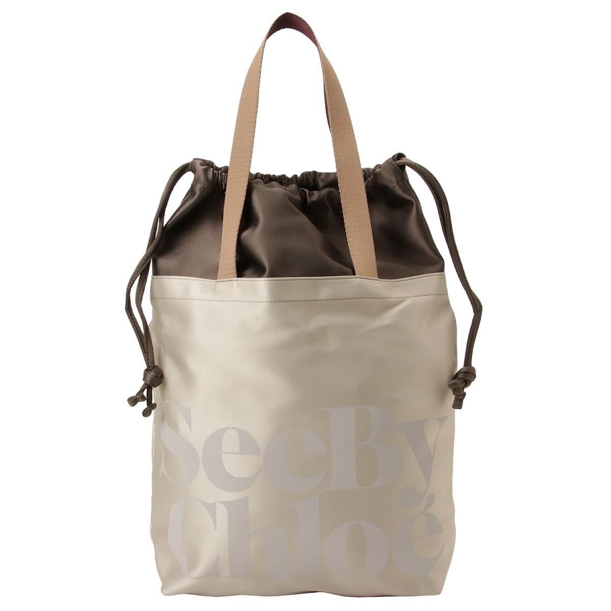 シーバイクロエ バッグ SEE BY CHLOE レディース CHS22SSB59B29 9DL エッセンシャル スモール トートバッグ シルバー ESSENTIAL SMALL TOTE BAG C