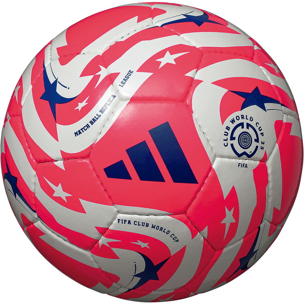 モルテン molten アディダス ムンディアル・デ・クルーベスFIFA 25 リーグ5号球 赤色 サッカー ボール5号 ADF514R