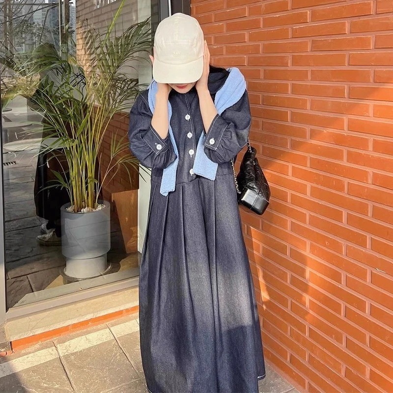 デザイン　レディースデニムロングス