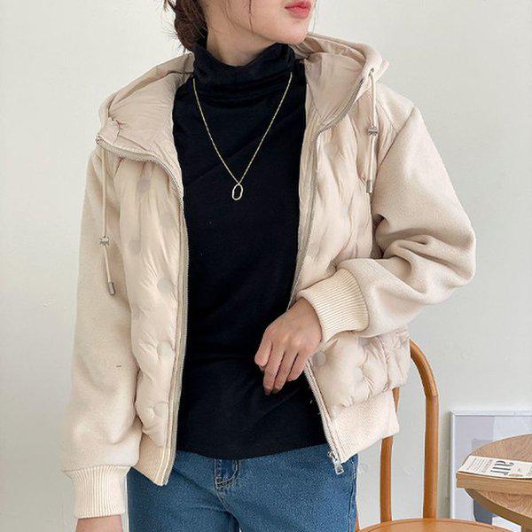 Hスタイル(OT) リオアヒルダウンパッド入りジャンパー 冬 女性 パッド入りジャンパー ジャケット JP アヒルダウン アウター