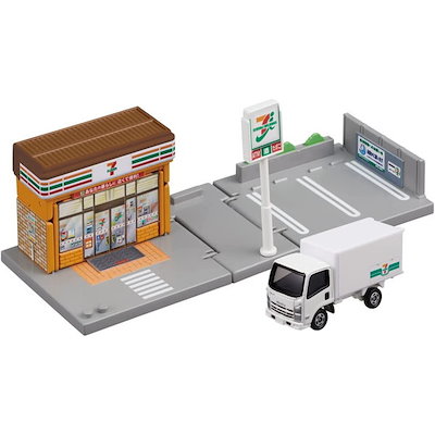 他サイト： タカラトミー(TAKARA TOMY) 『 トミカ トミカタウン セブン-イレブン (トミカ付き) 』 ミニカー 車 おもちゃ 3歳以上 玩具安の商品画像