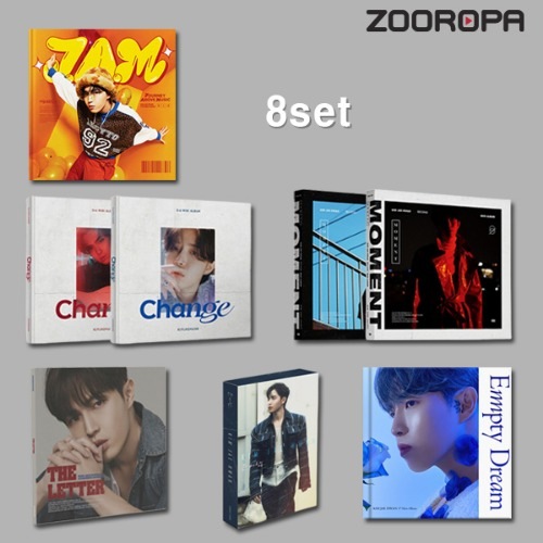 [8종세트] 김재환 개이득 봄바람 JAM Empty Dream Letter Change Moment