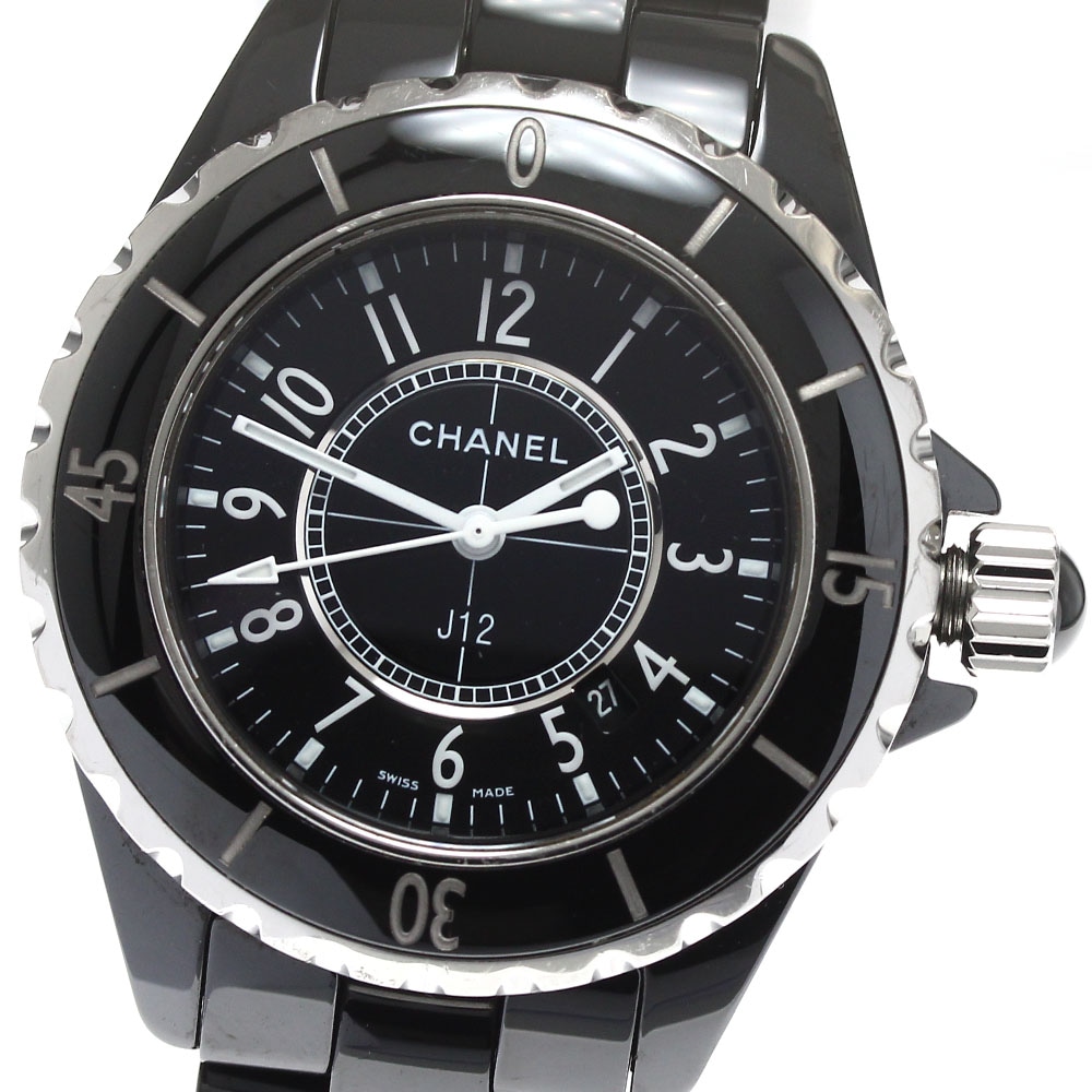 訳あり シャネル CHANEL H0682 J12 黒セラミック 33MM クォーツ レディース _896557【中古】 118,850円