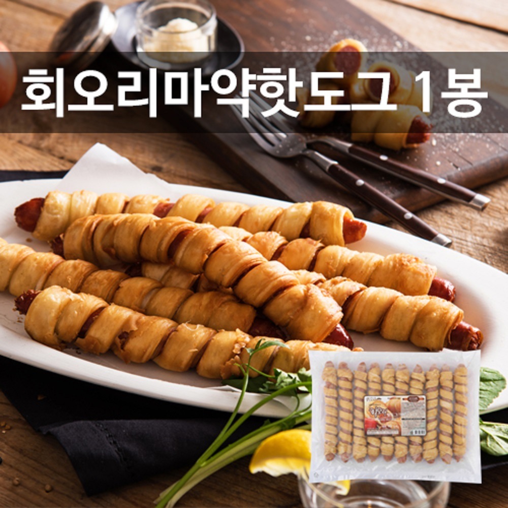 韓国-KMEAL-KFOOD-リアル韓国料理-竜巻麻薬ホットドッグ1.4kg(140g*10ea)