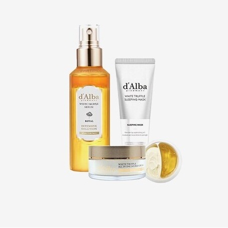 【ヒョリPICK・単独企画セット】ダルバ ステディセラー ロイヤルインテンシブセラム 100ml + スリーピングマスク 60ml + ハンハンダブルクリーム 70ml クリスマス 福袋