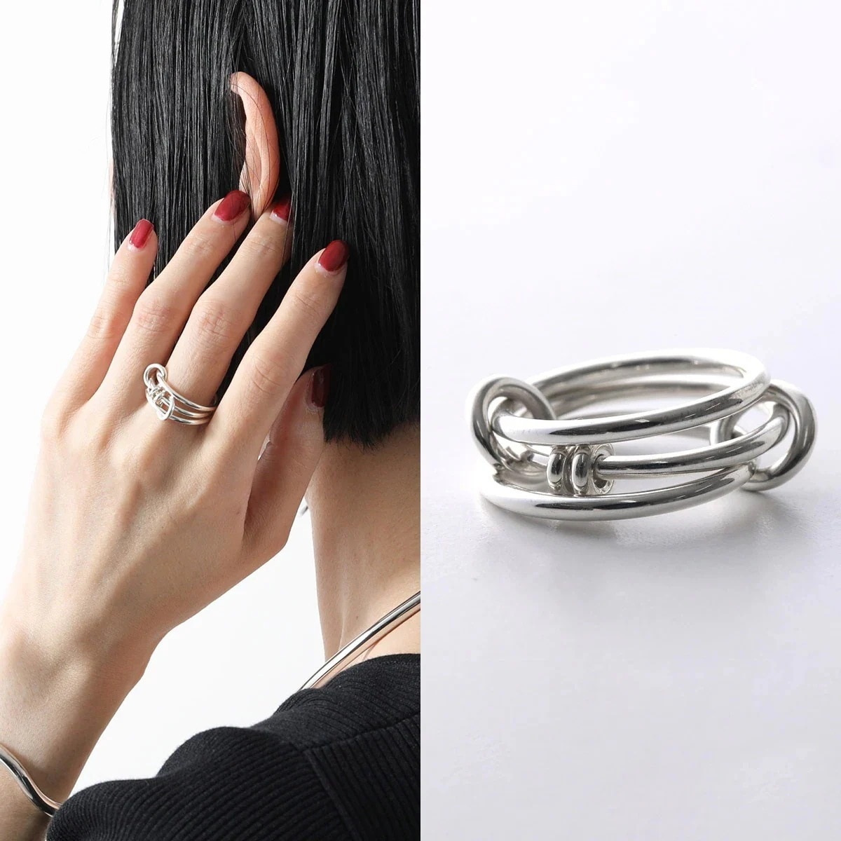 Spinelli Kilcollin スピネリキルコリン リング ACACIA SILVER レディース 3連 シルバー925 silver925 指輪 SIL