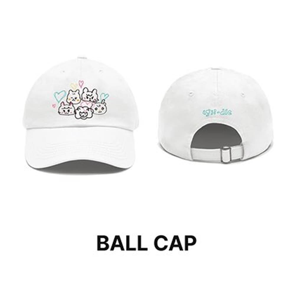 [公式] (G)I-DLE x LINE FRIENDS KLAXON POP-UP MD : BALL CAP
