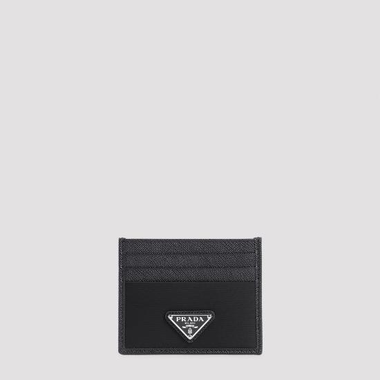 PRADA Men Leather Goods 2MC025 2DMH F0002 NERO
