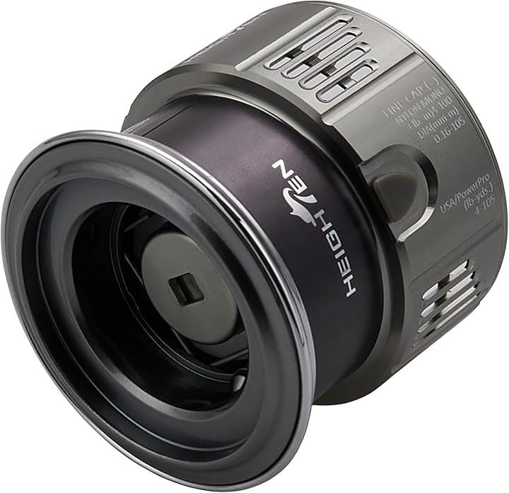 リール スプール 浅溝 C2000S 替えスプール 対応 夢屋S-27型(V2.0 - ガンメタル＆シルバー, C2000S)