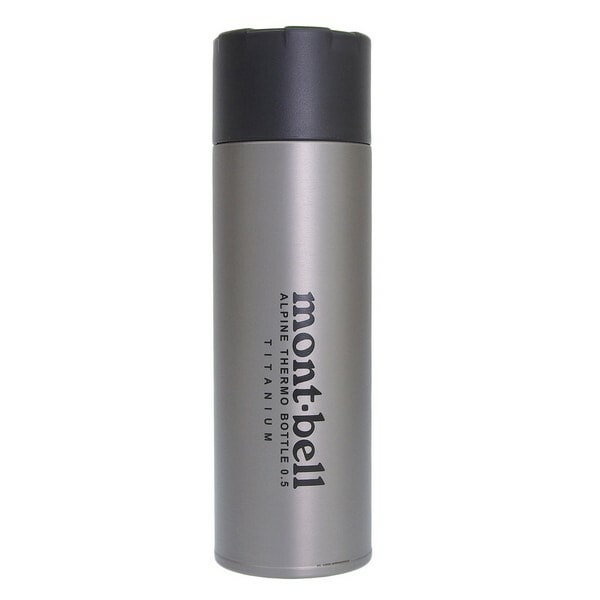 モンベル 小物 メンズ レディース ボトル 500ml チタン TITANIUM ALPINE THERMO BOTTLE 0.5L 05TATB-TITAN mont-bell 8,054円