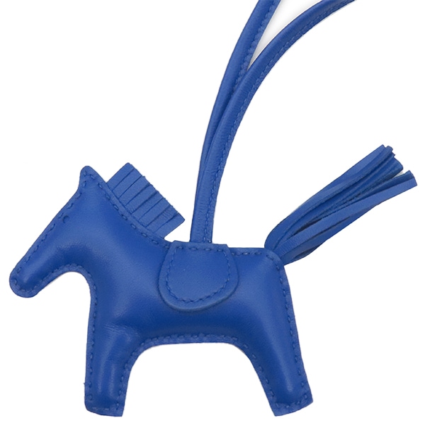 エルメス HERMES バッグチャーム ロデオPM アニューミロ ブルーフランス 青 ソーブルー U刻印 【箱】【中古】 43,260円