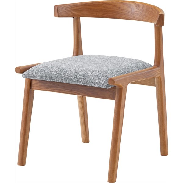 テーブルに肘をかけられる北欧ナチュラルなダイニングチェア 北欧 ナチュラル チェア ダイニング キッチン ダイニングキッチン