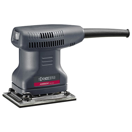 京セラ インダストリアルツールズ 旧RYOBI サンダー ミニサンダー プロ向け 乾式 AS550M 【GBFU在庫商品】 8,123円