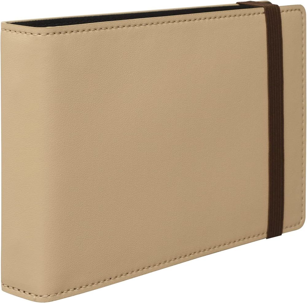 （まとめ買い）ジウリス ミニサイズバインダー ベージュ FM71-21 [x2]