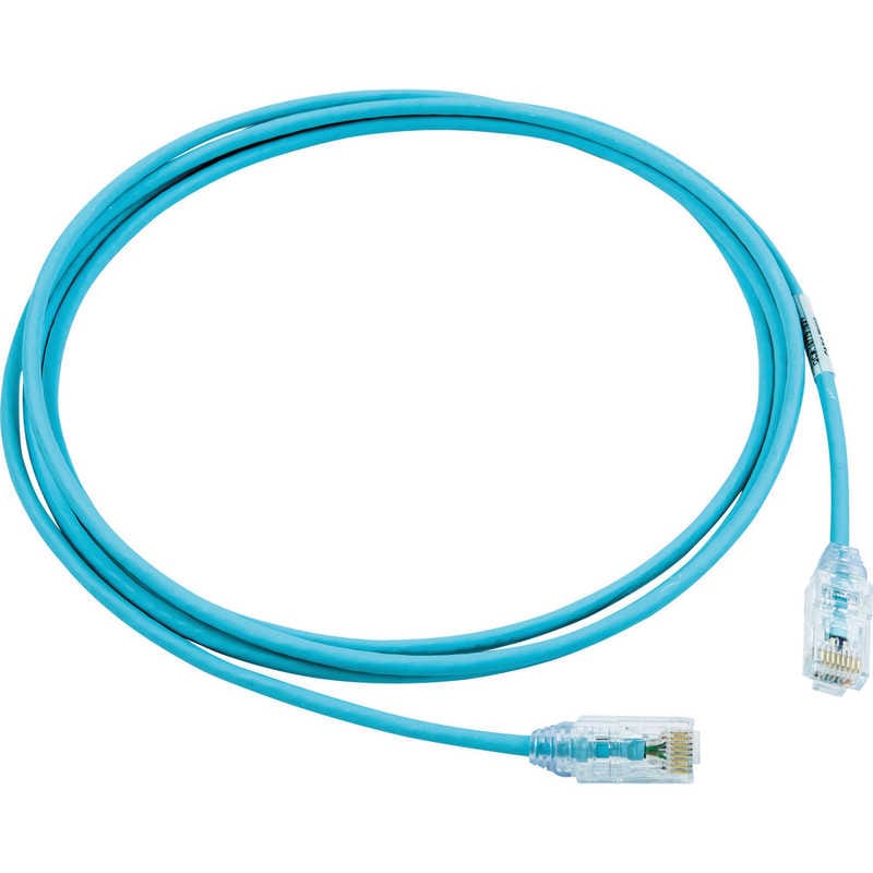 パンドウイット　カテゴリ6細径パッチコード 15m 薄青　UTP28SP15MPB