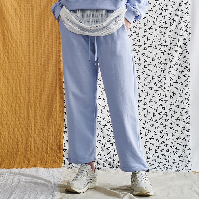 [送料無料]スミスアもーデーリー マカロントレーニングパンツパステルブルー