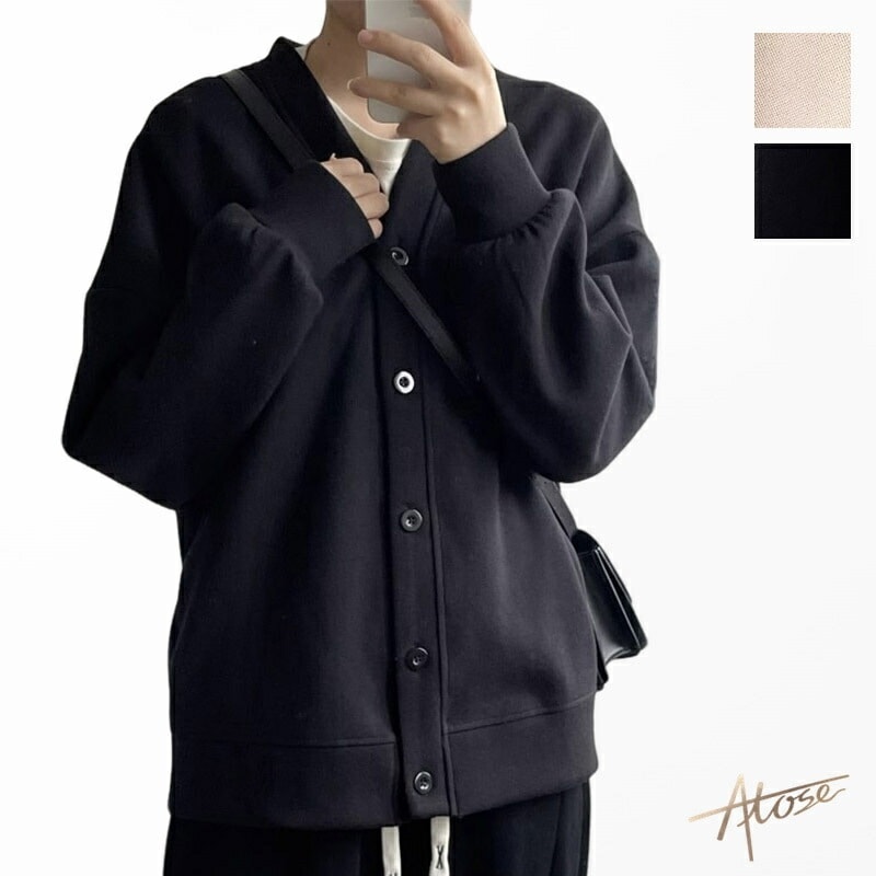 【2点購入で150OFF】【短納期】カーディガン レディース Vネックニット トップス 着痩せ 体型カバー 羽織り 軽い 長袖 Vネックニット 綿100％ 薄手 大きいサイズ ゆったり ニットカーディ