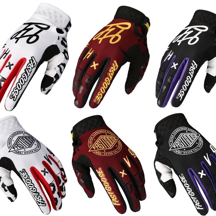 タッチスクリーン付きのレーシンググローブ,マウンテンバイクとオートバイのスポーツ用の新しいフルフィンガー 5,043円