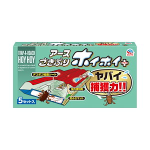 ごきぶりホイホイ (プラス) 置くだけ ゴキブリ用捕獲器 粘着シートヤバイ捕獲力 (アース製薬)