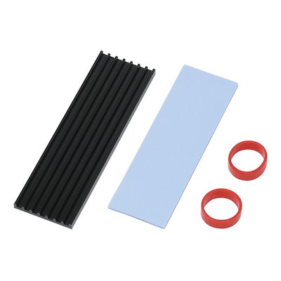 他サイト： アイネックス　M.2 SSD用ヒートシンクセット　HM24の商品画像