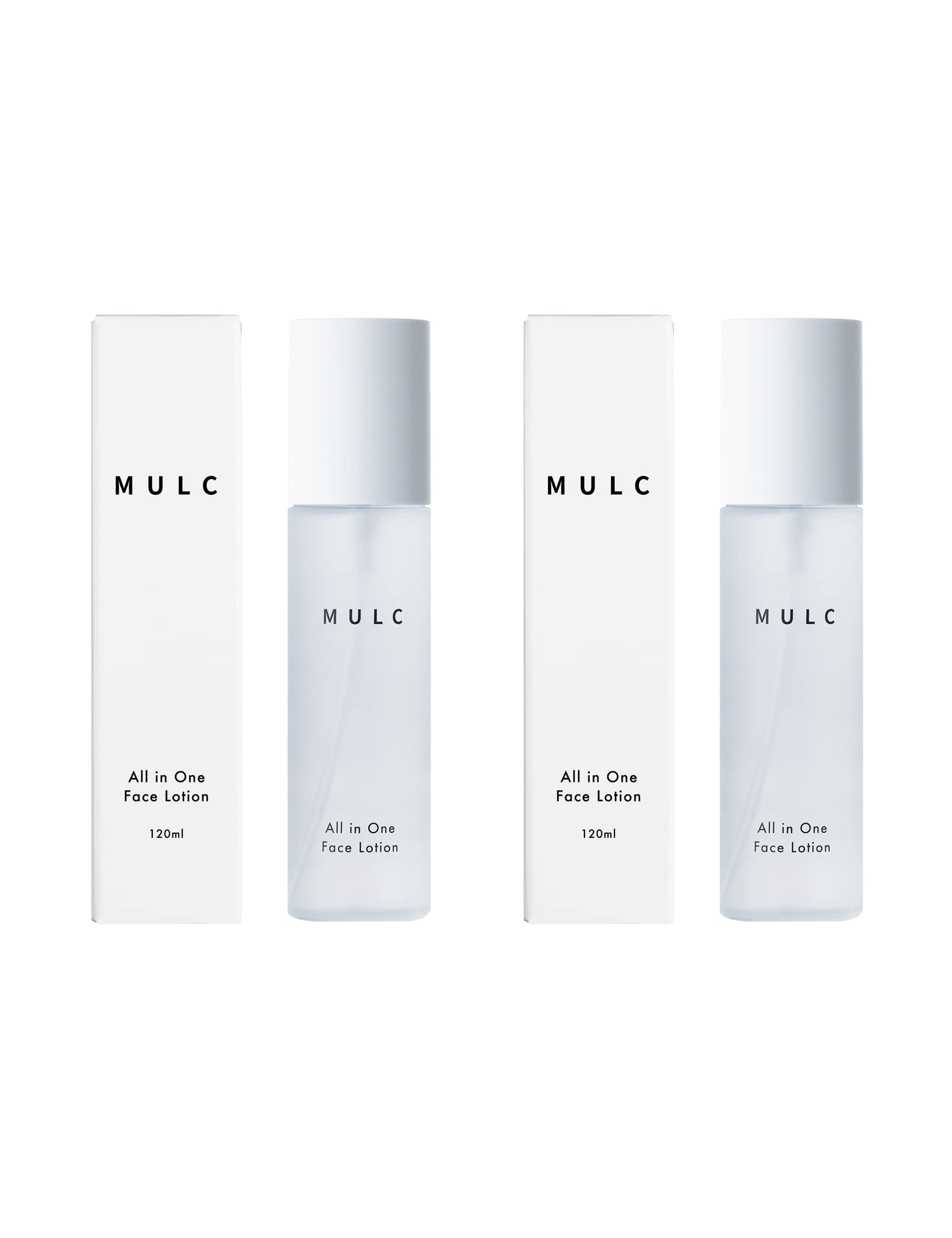【 2個セット 】MULC ムルク 化粧水 オールインワン さっぱり セラミド ヒアルロン酸 潤いを与える 120ml メンズ 男性用 日本製