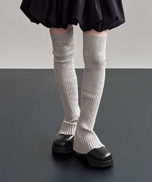 【STAND OIL】 Snap Knit Leg Warmer ソックス 正規品
