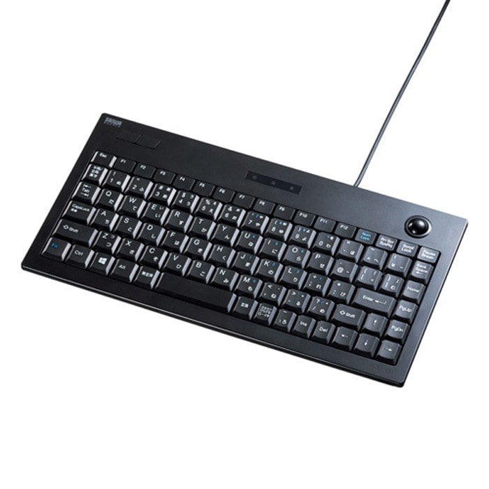 トラックボールキーボード SKB-TR03BK ブラック