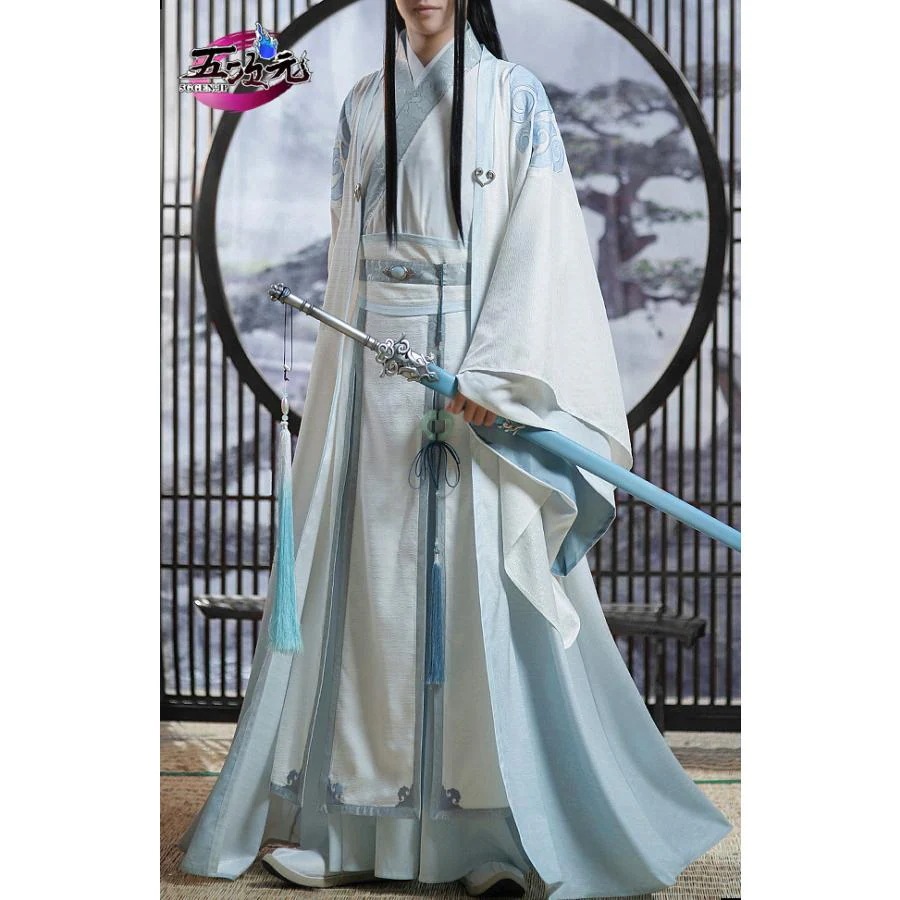 【予約商品】2026新作 Insでも話題に 猫屋小舗　魔道祖師　公式衣装　コスプレ　藍忘機　成年ver　 靴　琴　剣　追加可
