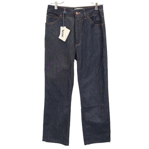 未使用 アクネ ストレッチ ストレートデニムパンツ w29 ACNE タグ付き レディース
