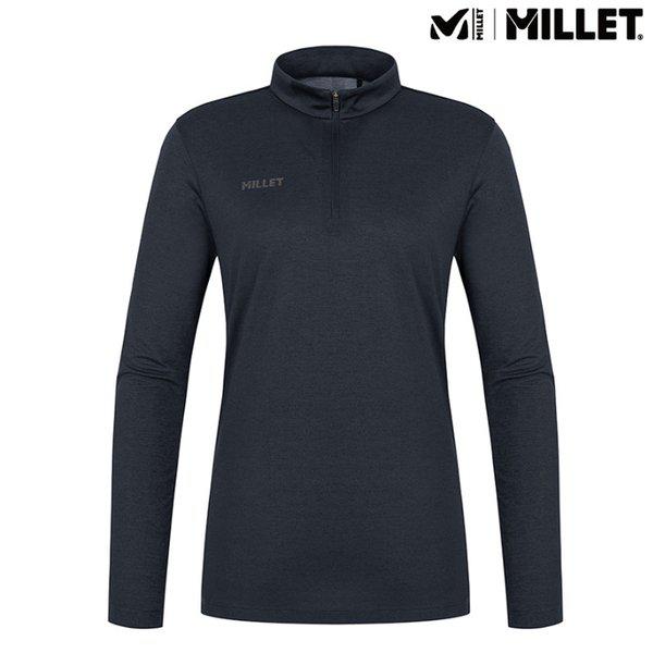 [25 新商品特価] 女性 春秋 ハーフジップ LD シグネチャーF ジップ Tシャツ_MXUFT510I_US