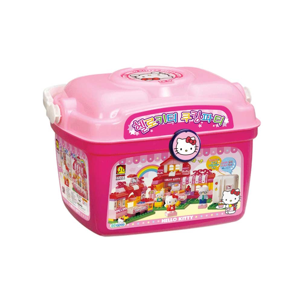 オックスフォード ハローキティ クッキングパーティー ブロック おもちゃ 子供 小筋肉発達遊び 創意力ブロック 9600 NHK2012