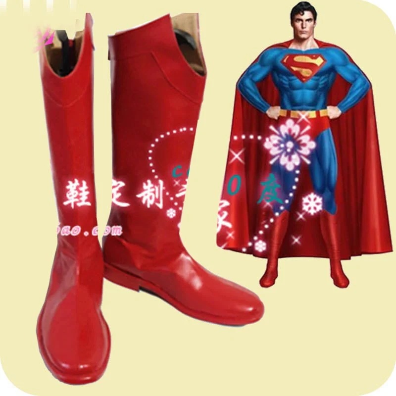2025新作 期間限定値!下!げ アメリカスーパーマンが帰ってきたスーパーマンsuperman Cos靴cos60度手作り靴
