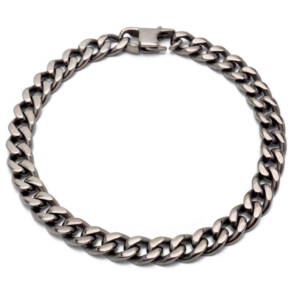 純チタン 喜平チェーンブレスレット [b556]