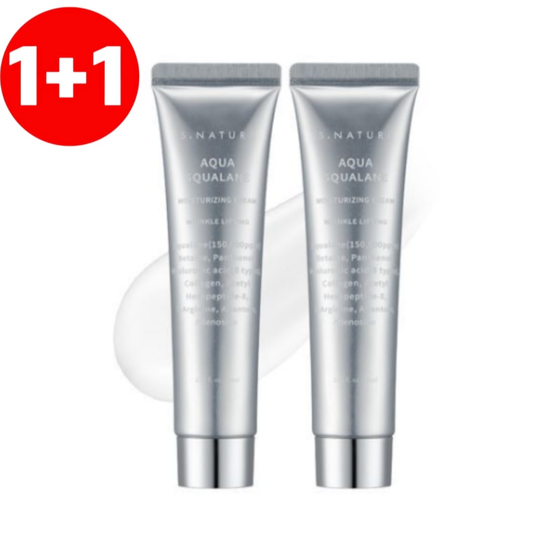 [1+1]アクアスクワランモイスチャーライジングクリーム 60ml