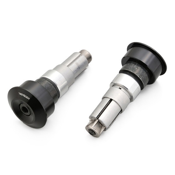 D29181 HIGHSIDER バーエンドミラーアダプター HONDA 半月形状インナーウエイト装着車用