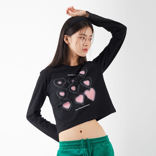 ナインハートロングファルティーブラック