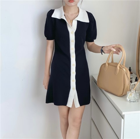 半袖 ニット ひざ上丈 Aライン ワンピース スリム 半袖 かわいい系 カジュアル大きいサイズ レディース 秋冬 結婚式 きれいめ タイト フォーマル 大人 上品 チュニック one-piece 5,207円