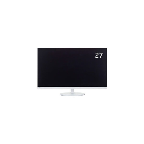 LCD-AS274F [27型3辺狭額縁VAワイド液晶ディスプレイ（白色）/19201080/DisplayPortミニD-Sub15ピンHDMIステレオミニジャック/ホワイト/スピーカ/5