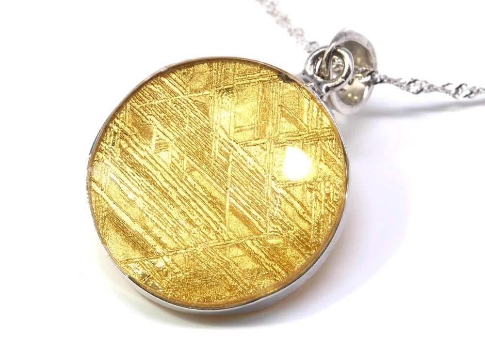 ギベオン ペンダントトップ 20mm ゴールド 六芒星 ペンダント 隕石 シルバー925 アクセサリー メンズペンダント レディースペンダント パワーストーンペンダント 天然石ペンダント ペンダントト 22,226円