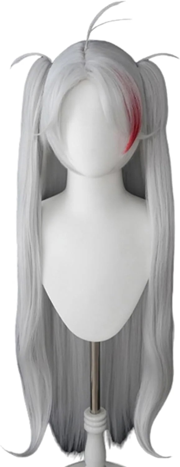 コスプレウィッグプリンツオイゲン紫耐熱文化祭小物ハロウイーンウィッグかつらネット付きコスチューム