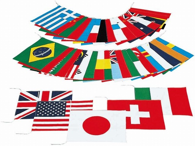 エバニュー 万国旗40 EKA382