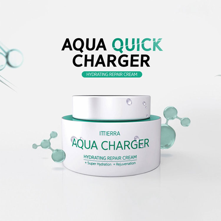ITTIERRA アクア チャージャー 保湿クリーム 保湿ジェル フェイスクリーム　韓国コスメ 韓国製