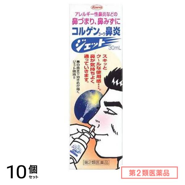 第２類医薬品 コルゲンコーワ鼻炎ジェット 30mL 10個セット 7,674円