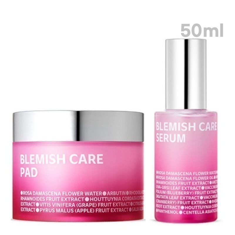 SET/ブレミッシュケアパッド, 60ea+ブレミッシュケアアップセラム, 25ml