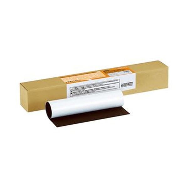 （まとめ）コクヨ マグネットシート つやあり250×400mm 白 マク-302-1W 1本(×10セット)