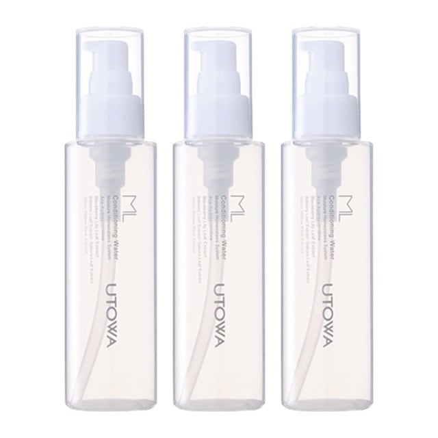 [国内正規品]ウトワ ML コンディショニングウォーター お得な3個セット 120ml x 3 UTOWA 化粧水