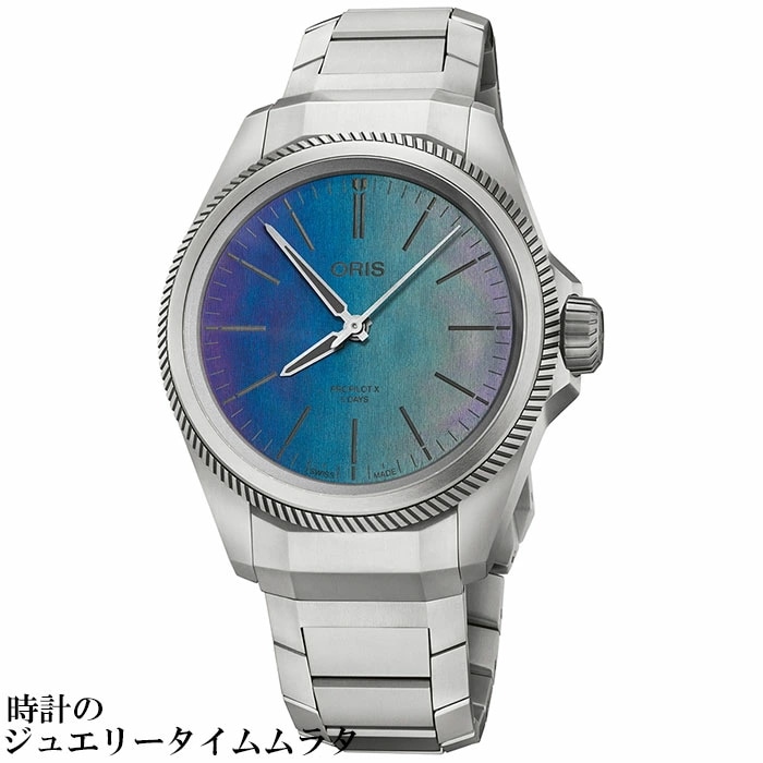 オリス プロパイロットXキャリバー400 レーザー ORIS メンズウォッチ メンズ腕時計 400.7778.7150M 自動巻 チタン製 ギフト ラッピング無料 国内正規10年保証
