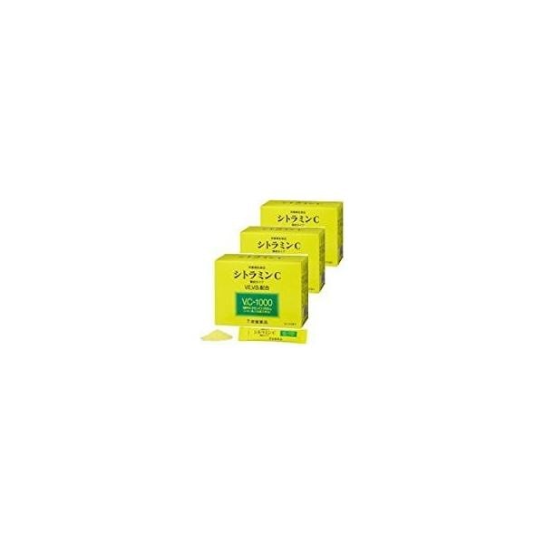 シトラミンC 60袋 3個セット 常盤薬品　ノエビアグループ　サプリ レモン味 １袋中ビタミンC1000mg