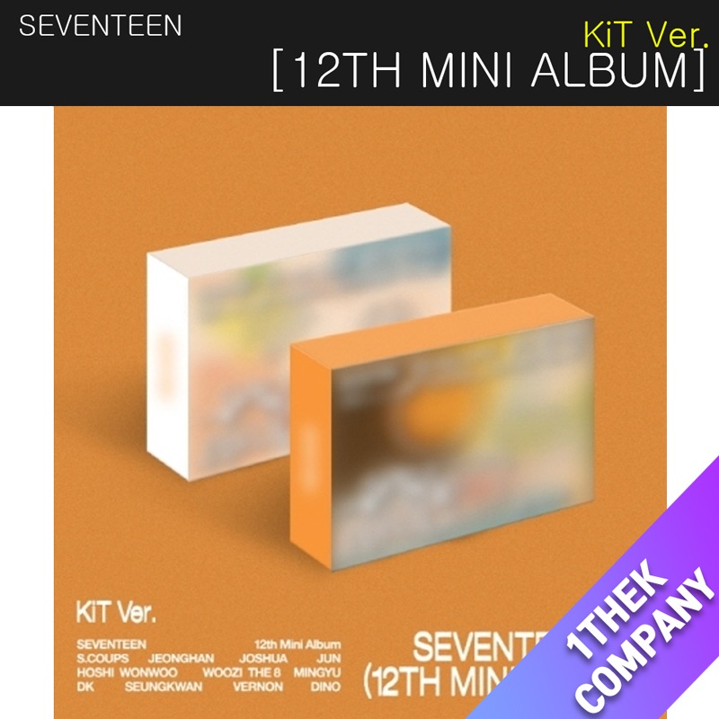 [当店ショップ特典] (２種セット)（KiT Ver.）SEVENTEEN [12TH MINI ALBUM]