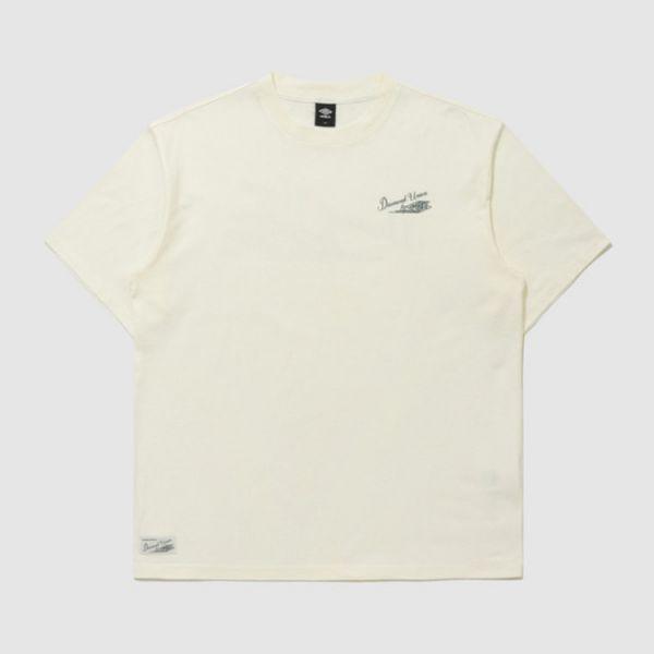 O ウェイファインダー ガーメントダイ 半袖Tシャツ クリーム UQ121CRS11CRM 930888